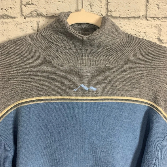 L.L Bean Womens Outdoor Sports Wool Blend Turtleneck Pullover Sweater Size Large - Picture 3 of 14